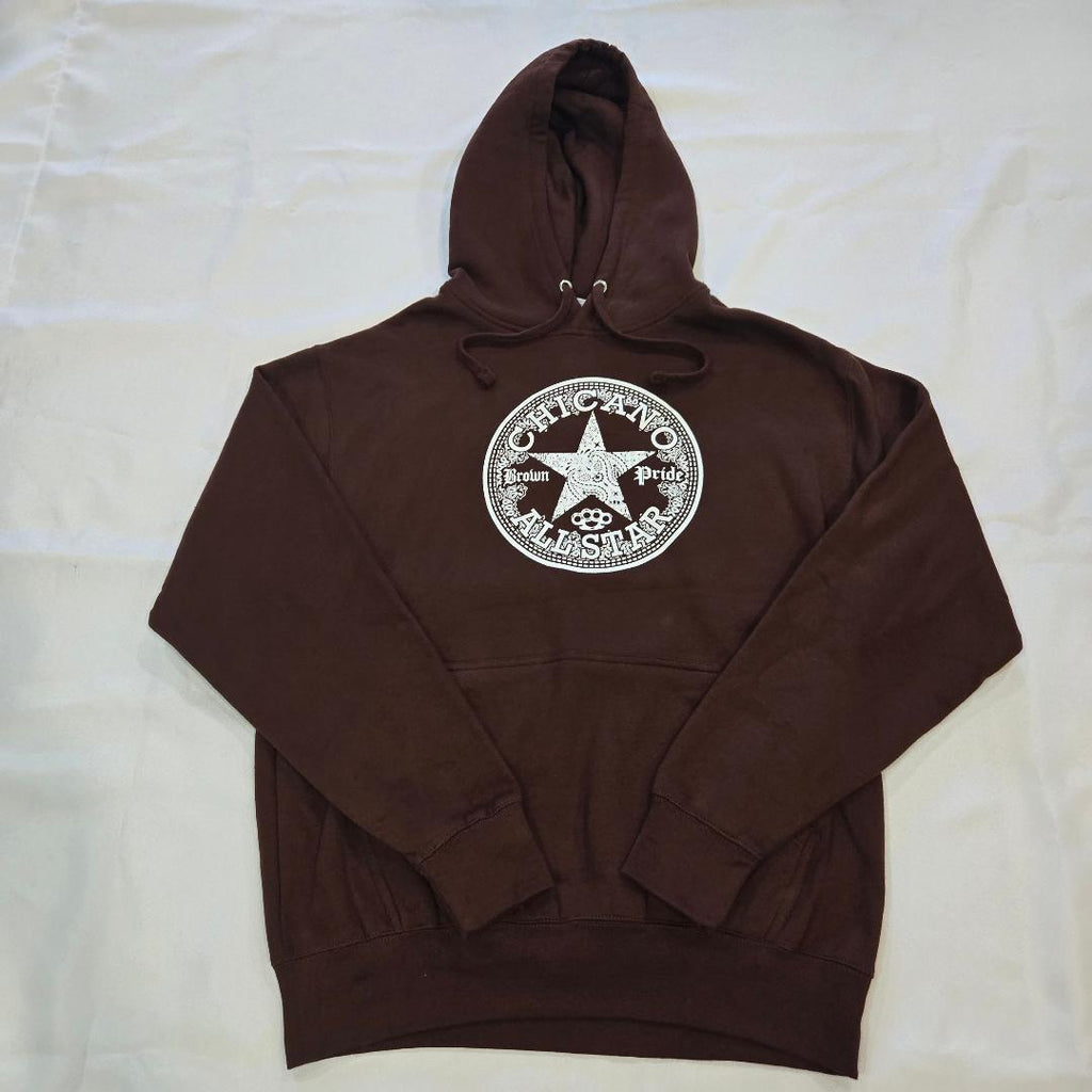 Chicano Allstar hoodie "Brown"