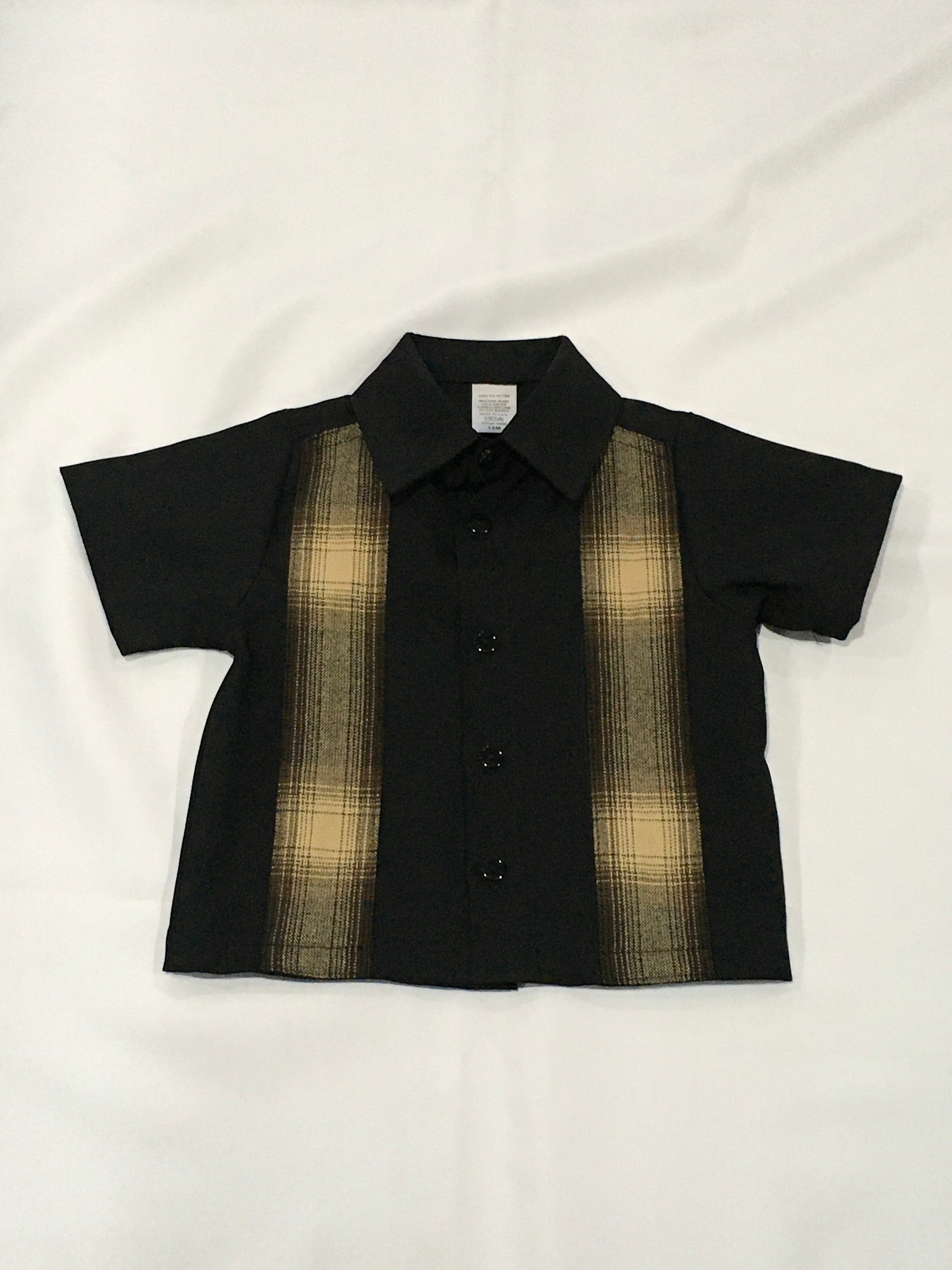 Lil' G Bowler shirt   brown